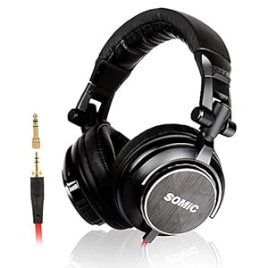 SOMiC Over Ear DJ Kopfhörer für Monitor/HiFi Keyboard Gitarre Verstärker Noise Canceling Faltbare Musik DJ Headsets mit…