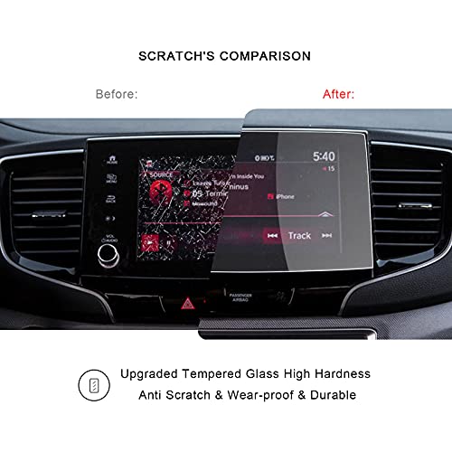 2023 Honda Ridgeline Screen Protector For 2021 2022 2023 H Onda Ridgeline Gps Navigation Screen Protector Foils Center Touch Display Anti Scratch High Clarity Clear Hd Tempered Glass Protective Film Accessories #TOP4