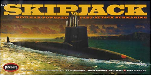 Moebius USS Skipjack 1/72 Scale