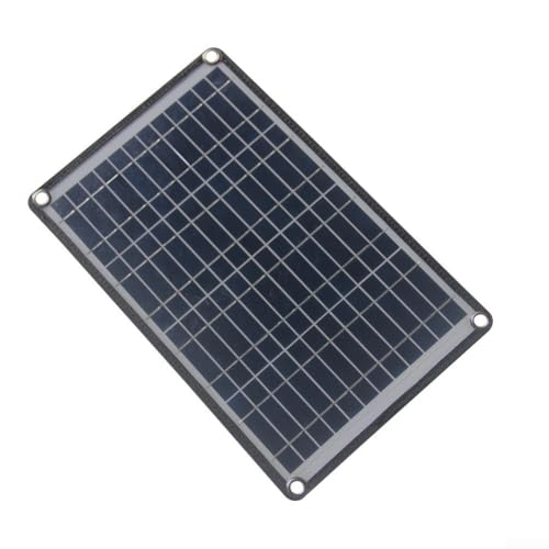 Caricatore portatile a pannello solare, caricabatterie solare da 15 W con doppia uscita USB per campeggio all'aperto, escursionismo, power bank policristallino leggero