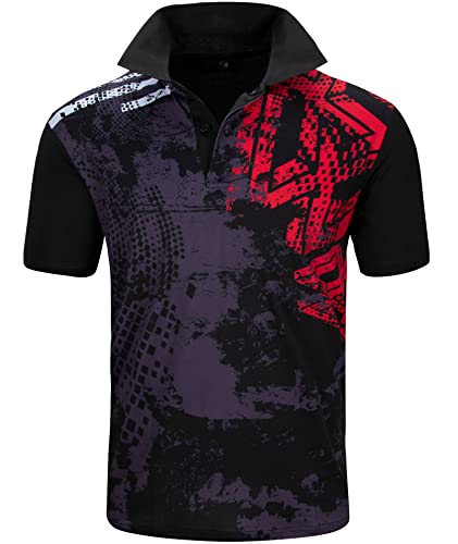 ZITY Golf Polo Shirts for Men Short Sleeve Athletic Tennis T-Shirt Drb-2XL