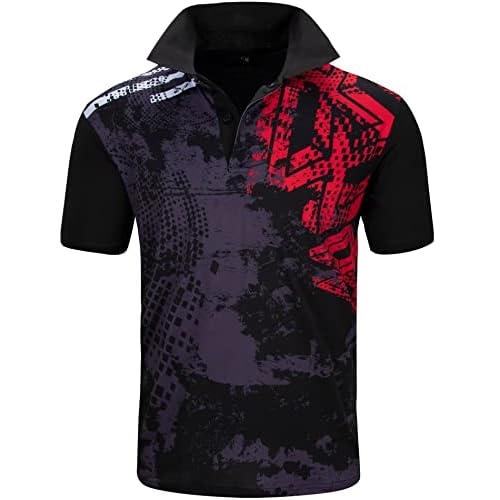 ZITY Golf Polo Shirts for Men Short Sleeve Athletic Tennis T-Shirt Drb X-Large