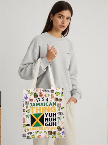 Bolso tote KUIYAI Jamaica Vacation Trip miniatura 6