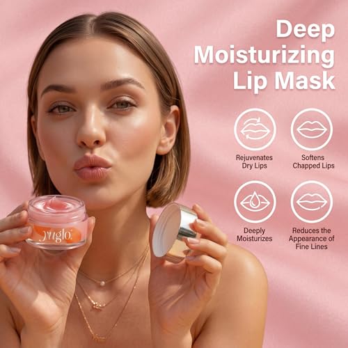 YUGLO Lip Sleeping Mask Peach 0.7 oz — view 3