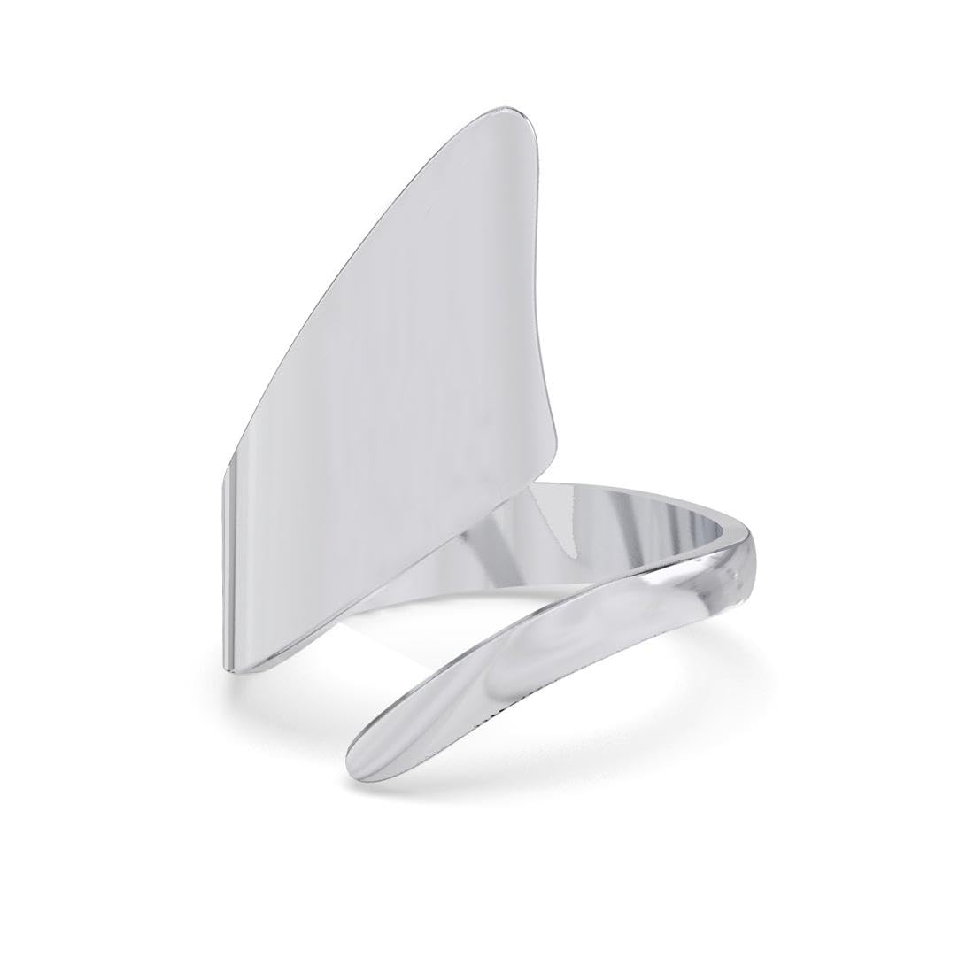 Clara Pure 925 Sterling Silver Designer Finger Ring | Size Adjustable | Thumb Band | Gift for Women Girls Wife Girlfriend (B0CTFL9FY6) Amazon Price History, Amazon Price Tracker