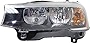 Evan-Fischer Headlight Compatible with BMW X3 2015-2017/X4 2015-2018 LH Driver Side Assembly Halogen
