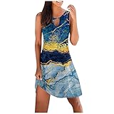 RMBLYfeiye Rockabilly Kleider Damen 1920er Kleider Damen Ballkleider Damen Lang 70er Jahre Bekleidung Damen Sexy Kleid Damen Boho Kleid Damen Pailettenkleider Für Damen