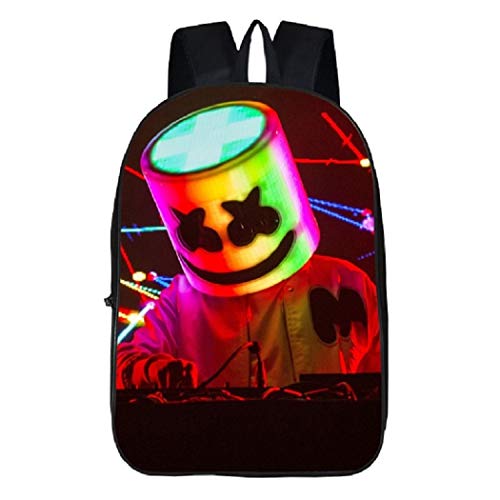 UMYMAYDO1 Sac à Dos à Motif 3D DJ Multi-Fonctions, Sac à Dos Sac Enfant Sac College - Voyages, Scolaire, Loisirs (Color 2)