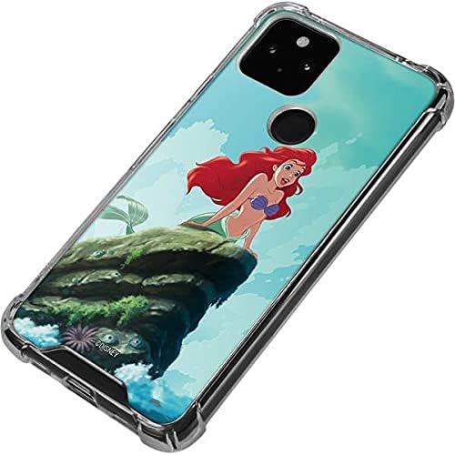 Skinit Clear Phone Case Compatible with Google Pixel 5a 5G - Officially Licensed Disney The Little Mermaid Ariel Part of Your World Design