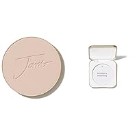 Vista 21 de Jane Iredale PurePressed Base Polvo Mineral de Maquillaje de Repuesto o Juego de Compacto Rellenable Polvo Prensado Semi Mate con SPF Sin Talco