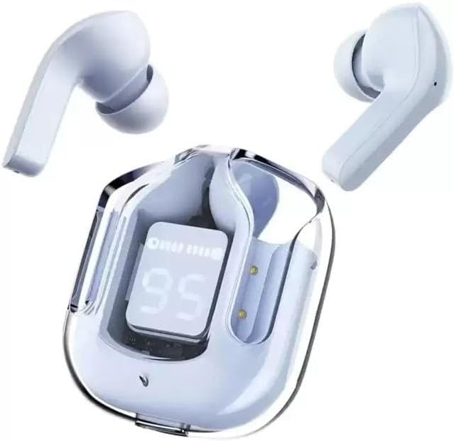 - New Wireless Earbuds with Charging Case, True Wireless Stereo, White