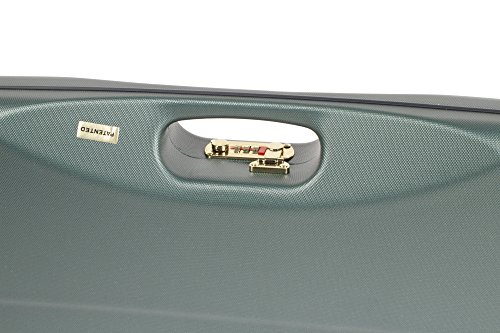 Negrini Cases 1602L/4704 Shotgun Case For O/U Sxs/Abs/1 Gun/1 Barrel Up To 32 3/4-Inch, Green/Blue #TOP4