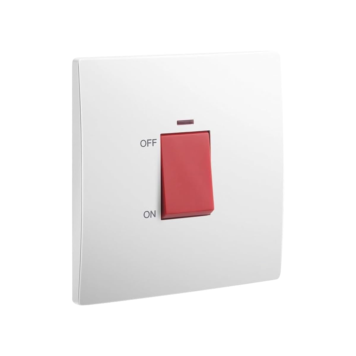 RACO Legrand Mallia Senses 45A DP Switch LED Matt White 281071MW