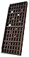 Kalalou NGN1005 Druckerablage, Holz, Einheitsgröße, Braun