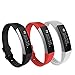 Pinhen Fitbit Alta HR Correa de repuesto ajustable para Fitbit Alta/Alta HR Fitness Tracker (L, 3PCS1)