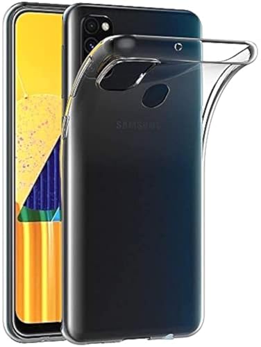MaiJin Case for Samsung Galaxy M30S (6.4 inch) Soft TPU Rubber Gel Bumper Transparent Back Cover