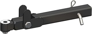 Blue Ox BX88427 Tow Bar Replacement Receiver Stinger, 2” Receiver, Solid, Standard Length, for Apollo Tow Bars