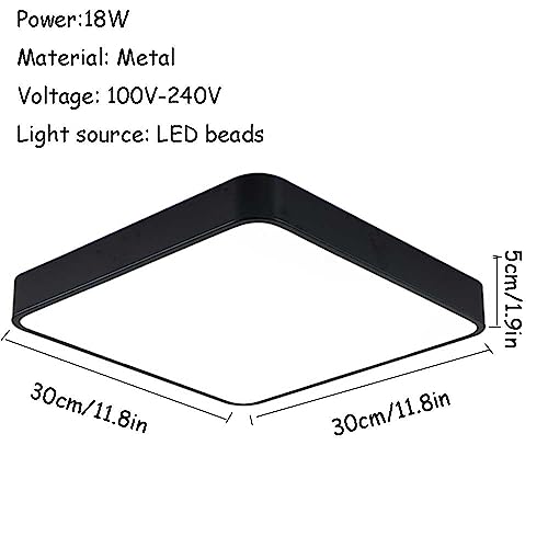 Éclairage de placard LED de plafond rose moderne et compact 30cm - 4