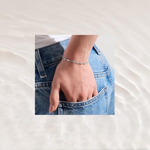 WATERPROOF Gold or Silver Plated Stainless Steel Solar Kiss Bracelet3