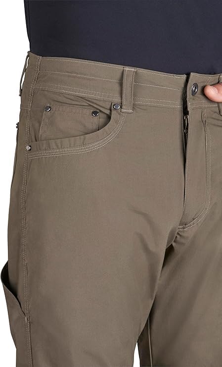 TK Flex Reach Pants for Men, Jeans Style, Quick Dry, Breathable, Multifunctional Pockets, Coyote Brown - Image 3