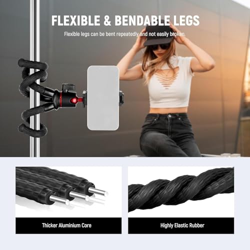 Soporte móvil Octopus flexible para sujetar cámaras en ramas y postes 4
