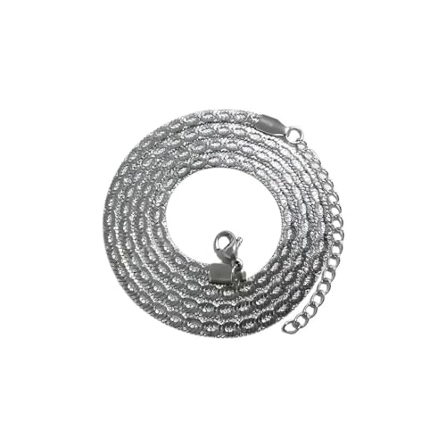 Image of THE MEN THING Chain for Men, Luxury Pure Titanium Steel Chain | Silver Stainless Steel Chain | Necklace Jewellery for Men & Boys