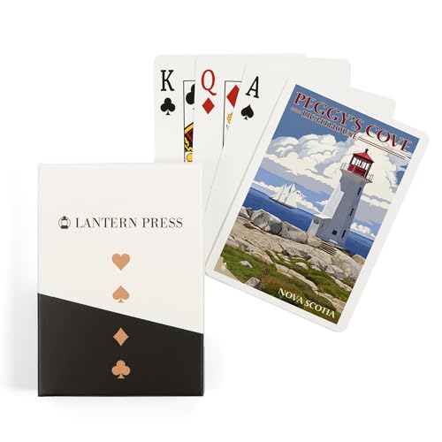 52 Cartas de Poker, Nova Scotia Peggy's Cove Lighthouse