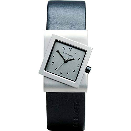 Rolf Cremer Damenarmbanduhr 491815 Turn Leder schwarz