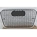 TYSLSQ Przednia środkowa kratka przednia zderzaka siatka górny grill Rs5 styl do Audi A5 S5 Sline 2012-2016