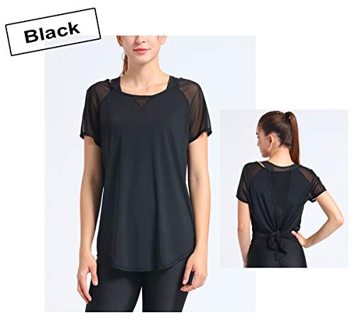 [VeroMan] ヨガ Tシャツ ゆったり スポーツトップス レディ