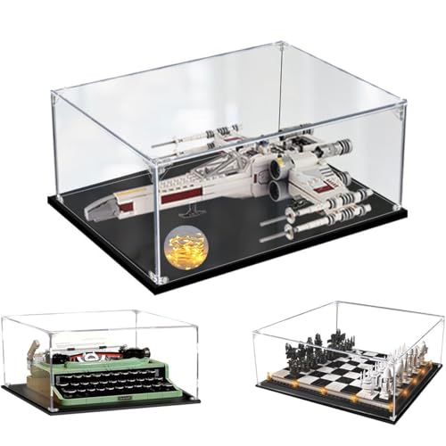 Vitrina 35x30x15cm para Lego Star Wars X Wing Luke Skywalker