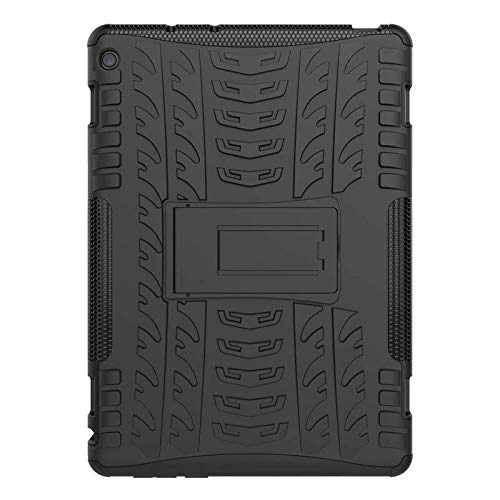 Image of MoreFit Hybrid Armor Back Cover Case with Kickstand Wheel Pattern for iPad Pro 11 (2018)