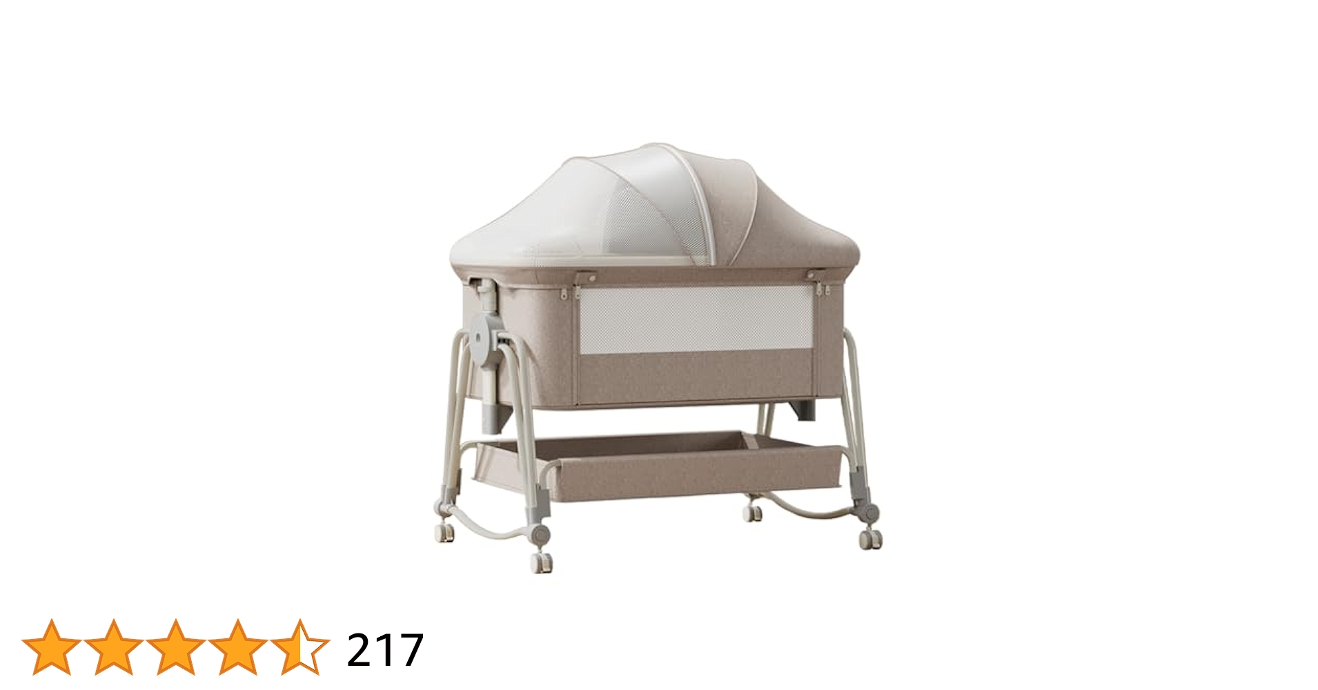 多機能ベビーベッド❣️ 高さ5段調節可能 睡吐防止 乳児用ベッド 新生児ベッド Amazon.co.jp: ベビーベッド 添い寝 折りたたみ ハイローベッド