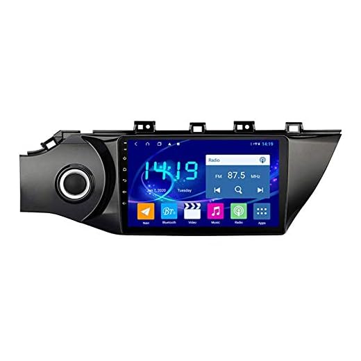 Bil Multimedia Player GPS-navigationssystem för KIA RIO3 K2 2016-2018 Head Unit Sat Nav Auto Radio Stereo med MirrorLink Bluetooth WiFi USB Touchscreen FM-mottagare,8 core 4g+wifi: 4+64gb