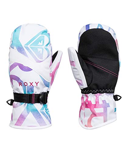 Roxy Girls Jetty Mittens (Bright White Macha (WBB2), Small)