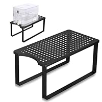 Sibosen Wasserfilterspender-Ständer –19 cm B x 37 cm T x 17 cm H, Metallständer für Brita-Wasserfilter, kompatibles PUR, Wassertropfen usw.