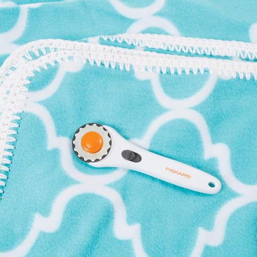 Lame rotative Fiskars 45 mm pour vos ateliers de couture et patchwork