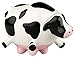 Udderly Cow Scrubby Holder & Non-scratch Dish Scrubber, Hand Painted Ceramic by Boston Warehouse