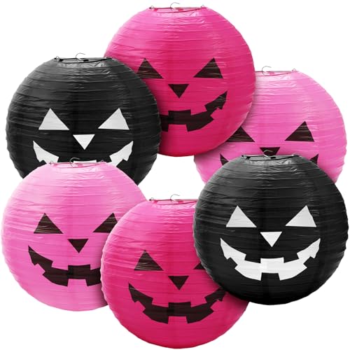 Lanterne Halloween citrouille légère pour suspendre partout sans abîmer vos supports