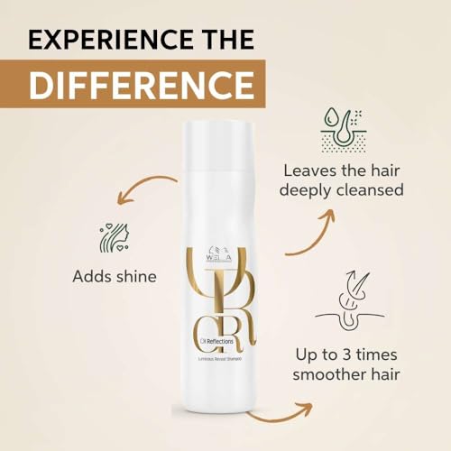 Image of Wella Professionals Oil Reflections Luminous Reveal Shampoo 250 Ml (Pack of 2)