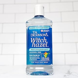 T.N. Dickinson's Witch Hazel Alcohol Free Moisturizing Astringent | 100% Natural Witch Hazel | Calms,Nourishes,Hydrates Skin-| for Face & Body-| 16 Fl Oz,(Pack of 2)