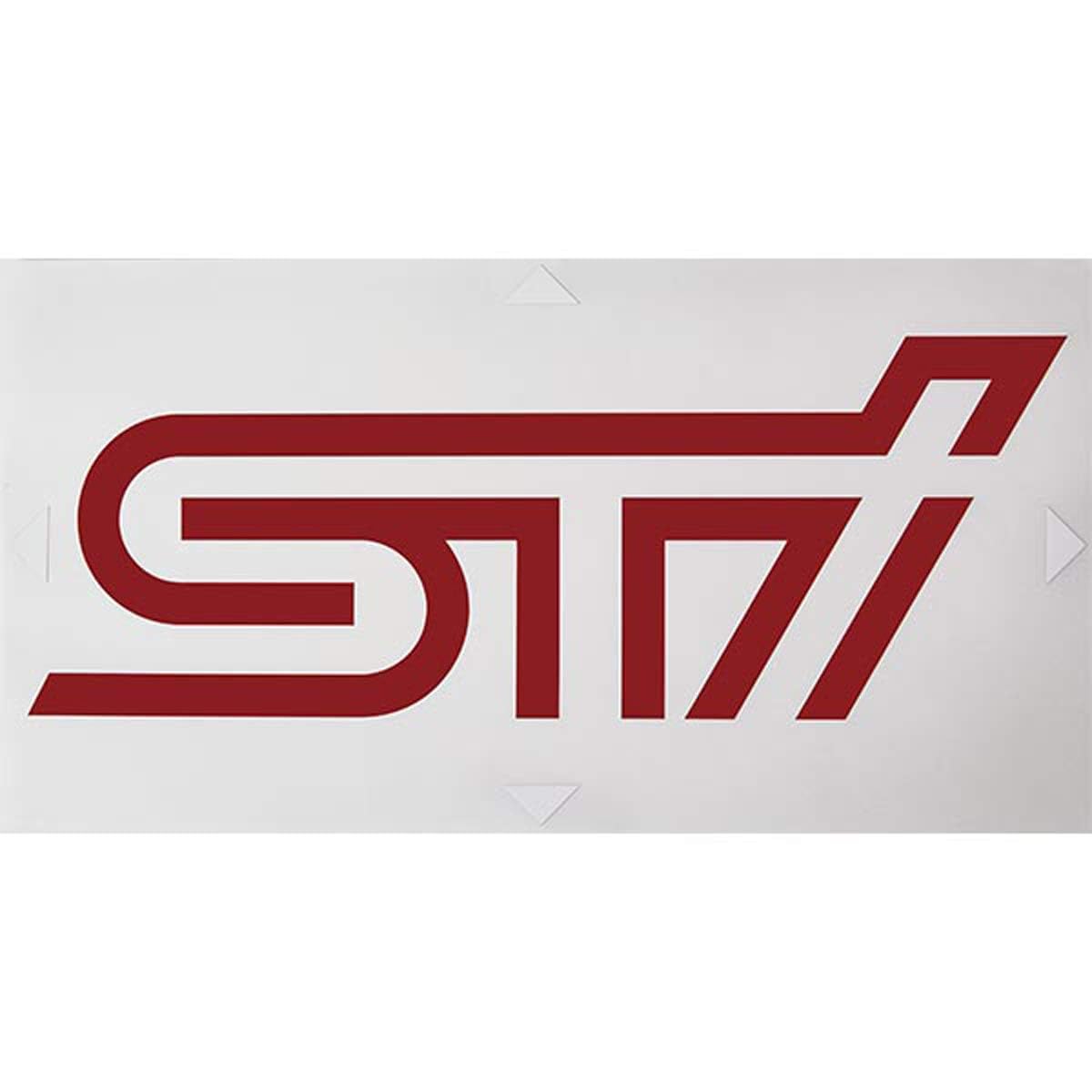 Amazon.co.jp: SUBARU【スバル純正】STI/デカールD(チェリーレッド