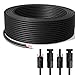 Produktbild Solarkabel Duplex 5m Set 4mm² H1Z2Z2-K  inkl. MC4 Stecker  TÜV zertifiziert  1500V 30A  UV- & witterungsbeständig  für Solaranlagen, Photovoltaik, Wohnmobile & Balkonkraftwerke