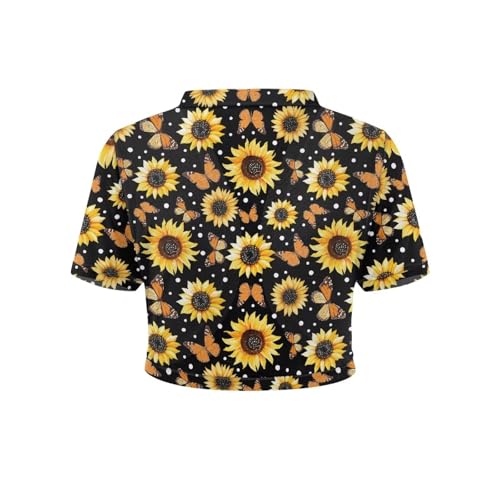 Image of Womens Short Sleeve Bolero Shrug Open Front Knit Cropped Cardigan Shoulder Cover for Dress Cute Casual Knit Cover Up
