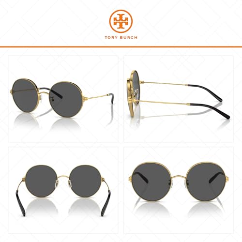 Tory Burch TY6096 Round Sunglasses for Women +BUNDLE with ACCESSORY EYEWEAR KIT3