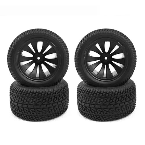 RC�J�[�̃^�C���ƃz�C�[�� Compatible With Wltoys 144001 124019 12428 104001 For Haiboxing 16889 SG1601 RC�J�[�A�b�v�O���[�h�p�[�c 4�� 90mm �S���^�C�� �^�C���z�C�[��