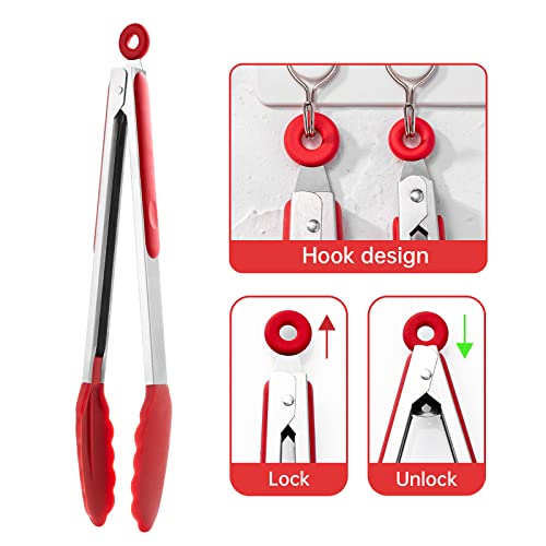 Daily Kisn TONGS-3 Kitchen Tongs Set Of 3 thumb #1