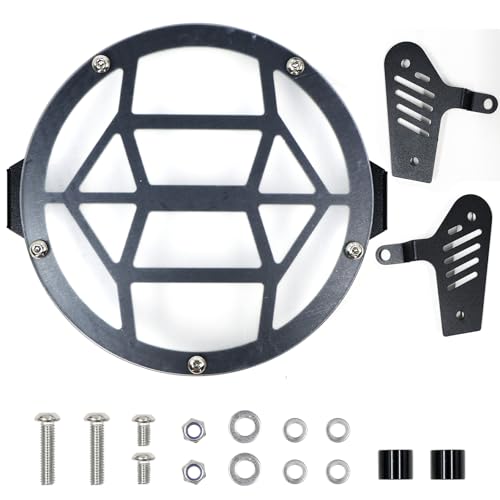 ホンダ ハンターカブ CT125用ヘッドライトカバー 、モンキー125/ダックスST125ダックス125 2022-2024用バイクヘッドライトガード交換用ヘッドライトグリル