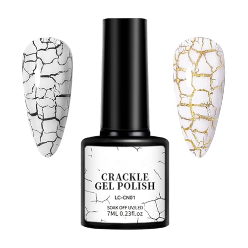Rencontre à ongles crépitement, vernis à ongles frais,Vernis à craquelé à pigment élevé | Rassembler des fournitures, des accessoires pour femmes pour...
