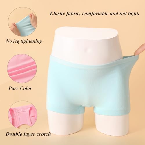 Girls Cotton Underwear Kids 12 Packs Toddler Boyshort Panties 2-14 Yrs3